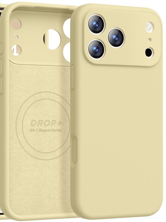 Ktele Accessories - Magnetic for iPhone 17 Pro Case Slim Shockproof Anti-Scratch Microfiber Lining